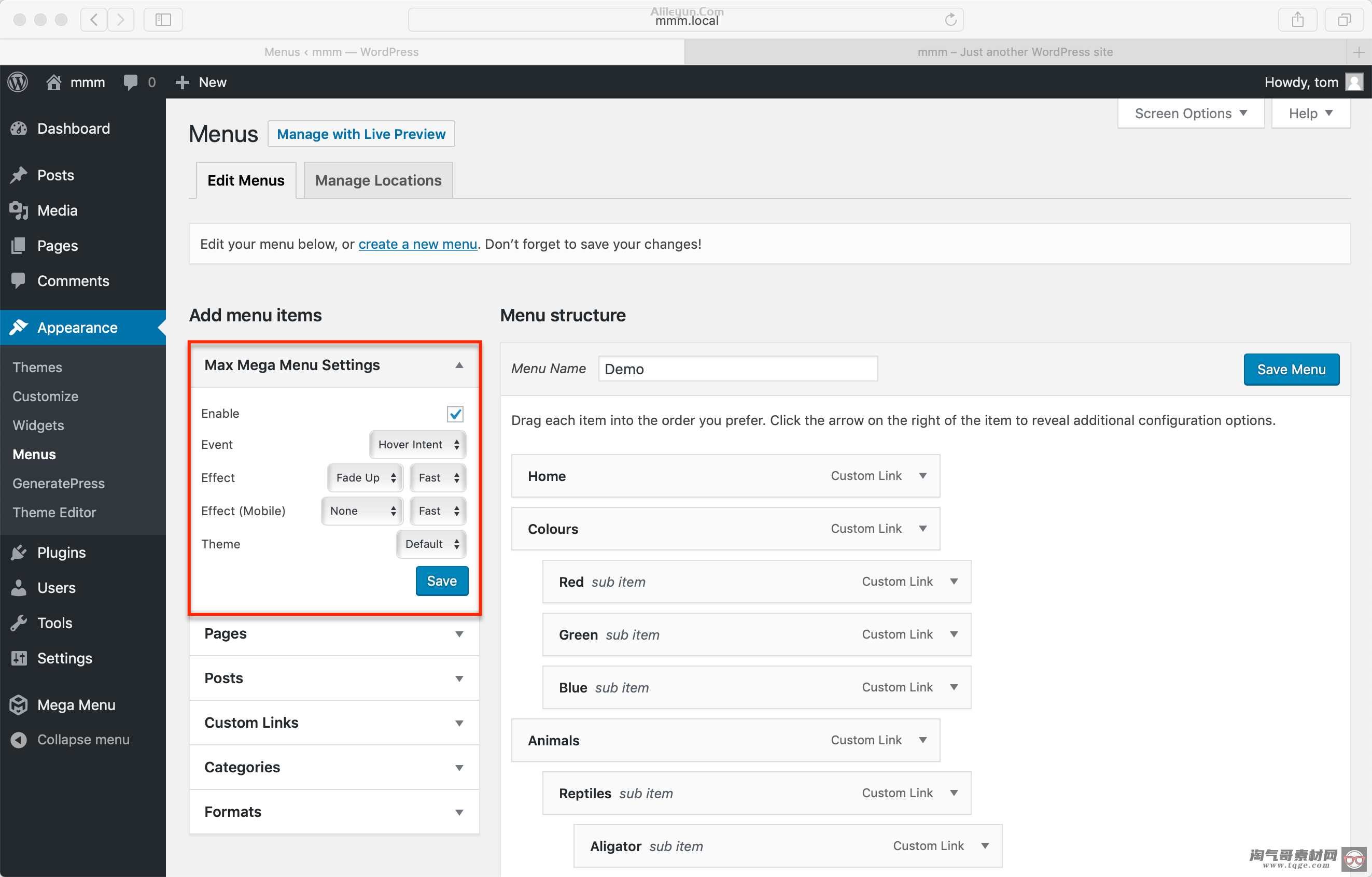 Max Mega Menu Pro 2.2.2 – WordPress Mega Menu插件 Max Mega Menu Pro 2.2.2 – WordPress Mega Menu插件